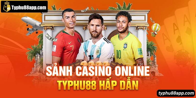 Sảnh casino online Typhu88 hấp dẫn