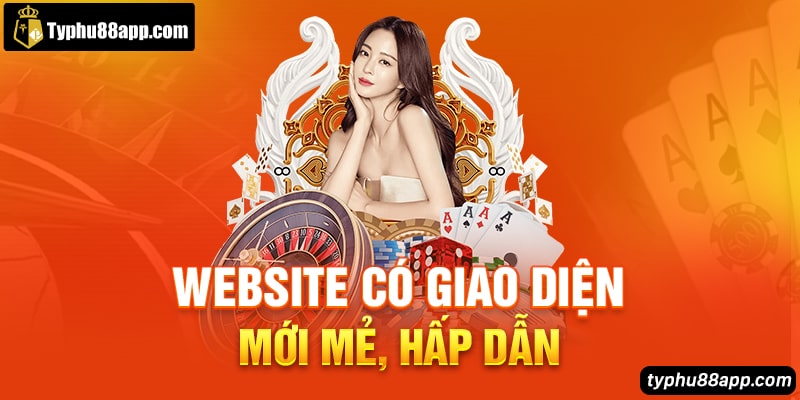 Website có giao diện mới mẻ, hấp dẫn
